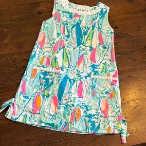 Lilly Pulitzer Multicolor Dress with Embroidered Detail